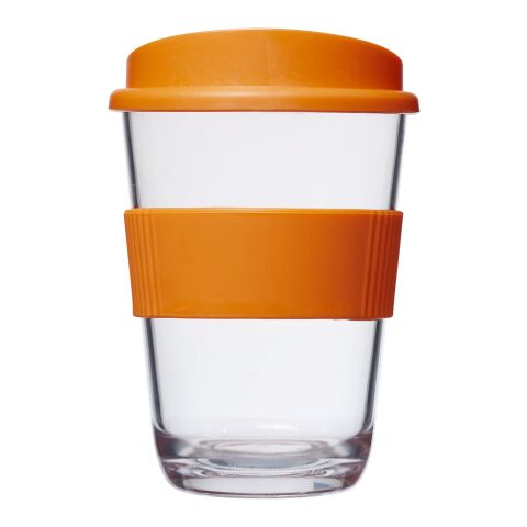 Gobelet Americano® cortado 300 ml avec bandeau antidérapant Orange | sans marquage | non disponible | non disponible