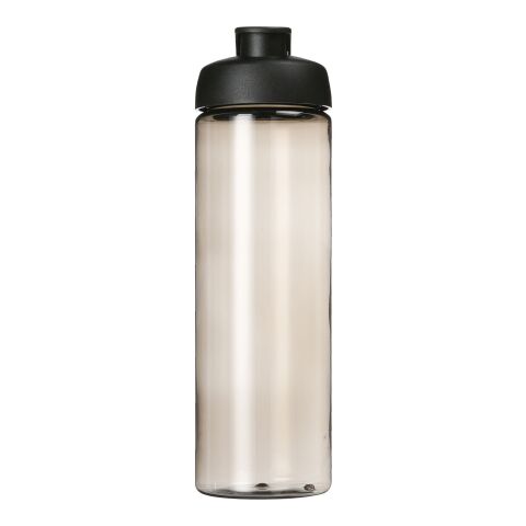 Bouteille H2O Vibe de sport avec couvercle à clapet - 850&nbsp;ml Charbon-Noir | sans marquage | non disponible | non disponible