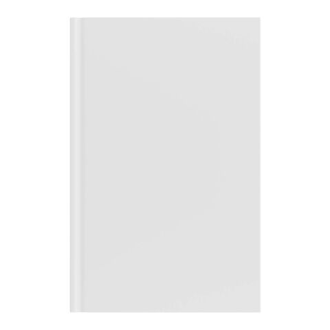 Carnet A5 à couverture rigide et brillante Novella Brontë avec 100&nbsp;feuilles Blanc | sans marquage | non disponible | non disponible