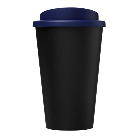 Gobelet recyclé de 350 ml Americano Eco Noir-Bleu | sans marquage | non disponible | non disponible