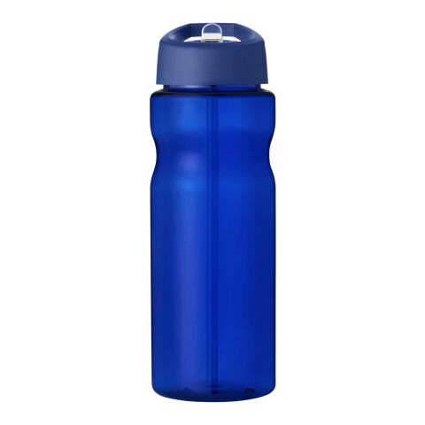 Gourde de sport H2O Active® Base Tritan™ de 650&nbsp;ml avec couvercle à bec verseur Bleu-Bleu | sans marquage | non disponible | non disponible