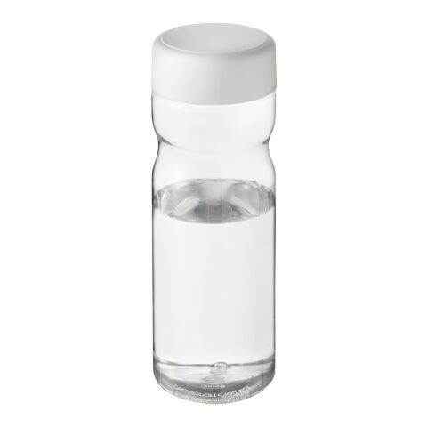 Bouteille de sport H2O Active® Base Tritan™ de 650 ml avec couvercle và visser blanc-blanc | sans marquage | non disponible | non disponible