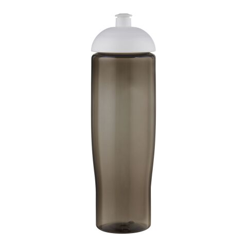 Bouteille de sport H2O Active® Eco Tempo de 700&nbsp;ml avec couvercle dôme Blanc-Charbon | sans marquage | non disponible | non disponible