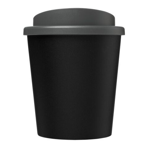 Gobelet recyclé Americano® Espresso Eco de 250 ml Noir-Gris | sans marquage | non disponible | non disponible