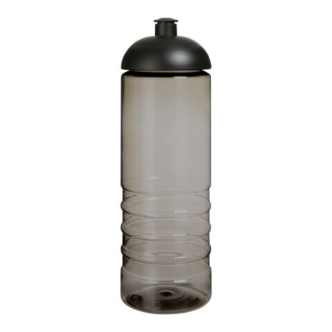 Bouteille de sport H2O Active® Eco Treble de 750 ml avec couvercle dôme Charbon-Noir | sans marquage | non disponible | non disponible