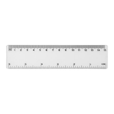 Règle PP Rothko 15 cm blanc | sans marquage | non disponible | non disponible