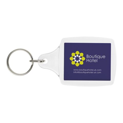 Porte-clefs Tour en plastique Blanc | sans marquage | non disponible | non disponible