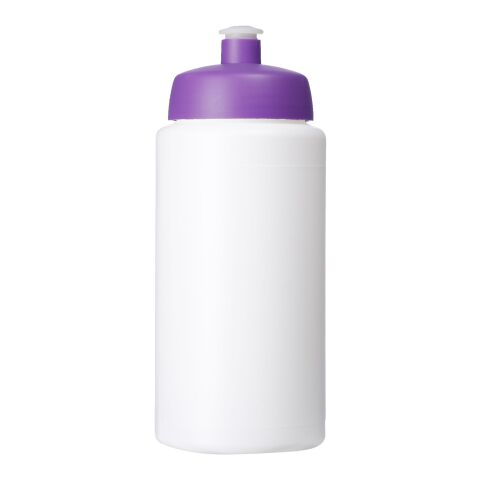 Bouteille Baseline® Plus avec couvercle sport et bandeau antidérapant - 500 ml Translucide-Violet | sans marquage | non disponible | non disponible