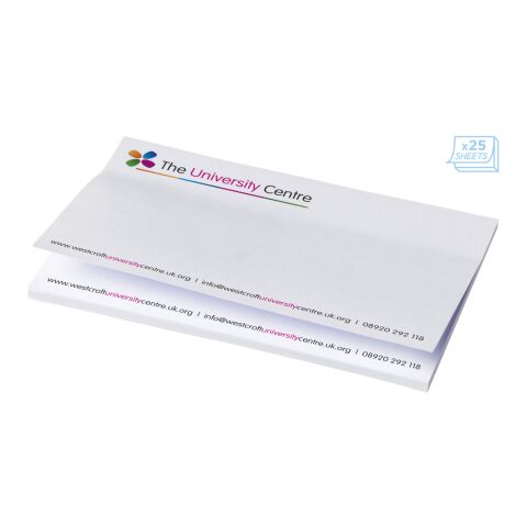 Sticky-Mate® 100 x 150 mm blanc | 25 pages | sans marquage | non disponible | non disponible