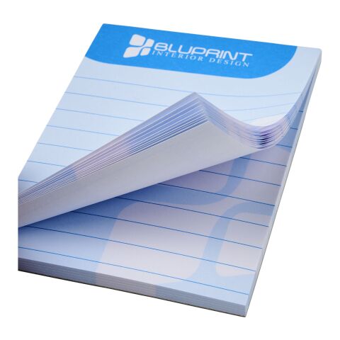Bloc-notes Desk-Mate® A7 blanc | 25 pages | sans marquage | non disponible | non disponible