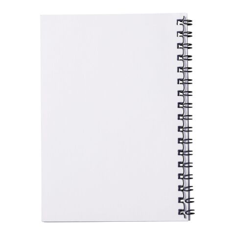 Carnet de note à spirales A6 - pages blanches Blanc-Noir | 50 Seiten | sans marquage | non disponible | non disponible