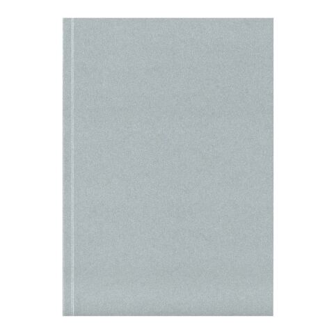 Carnet Novella Austen A5 à couverture souple Argent | 100 Seiten