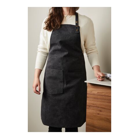 VINGA Tablier en toile recyclé GRS Tome noir | sans marquage | non disponible | non disponible | non disponible