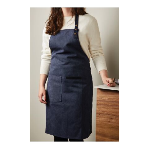 VINGA Tablier en toile recyclé GRS Tome bleu marin | sans marquage | non disponible | non disponible | non disponible