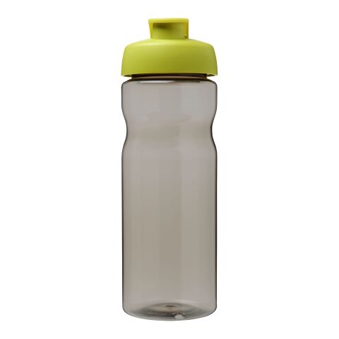 Bouteille de sport H2O Active® Eco Base de 650 ml avec couvercle à bec verseur Citron vert-Charbon | sans marquage | non disponible | non disponible