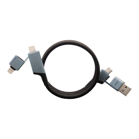SCX.design C52 100W magnetisches, ultraschnelles 4-in-1 Ladekabel aus rPET Standard | Bronze | sans marquage | non disponible | non disponible