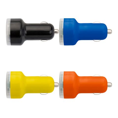 Prise allume-cigare avec double sortie orange | sans marquage | non disponible | non disponible