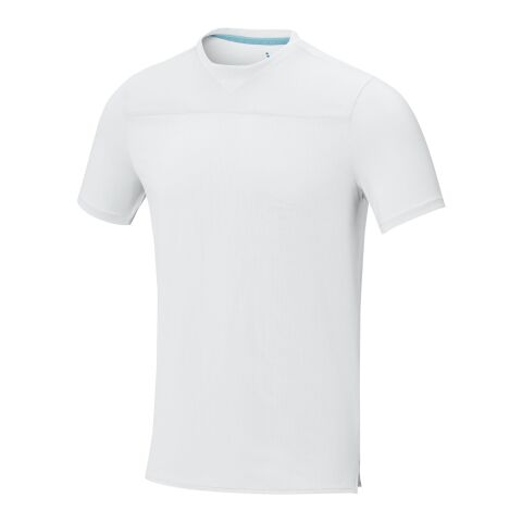 T-shirt Borax à manches courtes et en cool fit recyclé GRS pour homme Standard | blanc | XL | sans marquage | non disponible | non disponible | non disponible