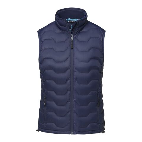 Bodywarmer isotherme Epidote recyclé certifié GRS pour femme Deep blue | L | sans marquage | non disponible | non disponible