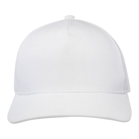 Casquette recyclée Onyx Aware™ 5 panneaux Standard | Blanc | sans marquage | non disponible | non disponible | non disponible