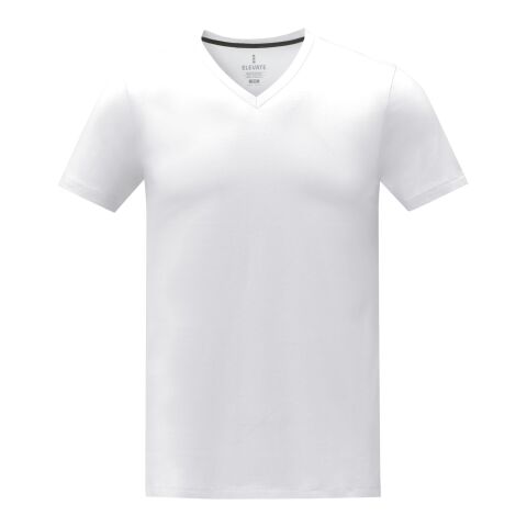 T-shirt Somoto manches courtes col&nbsp;V homme Blanc | M
