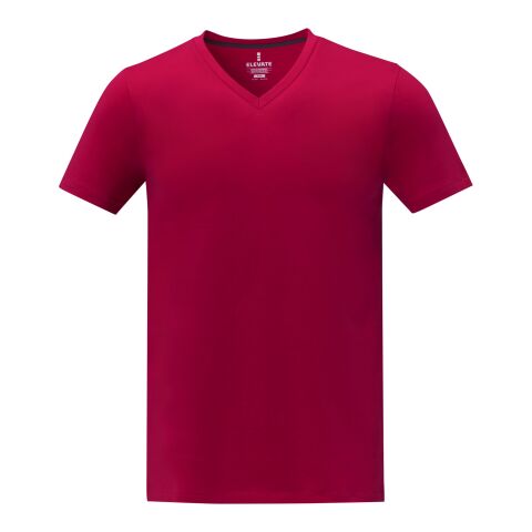 T-shirt Somoto manches courtes col V homme Standard | Rouge | XS | sans marquage | non disponible | non disponible | non disponible
