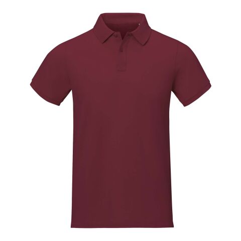 Polo manches courtes Calgary Bordeaux profond | XS