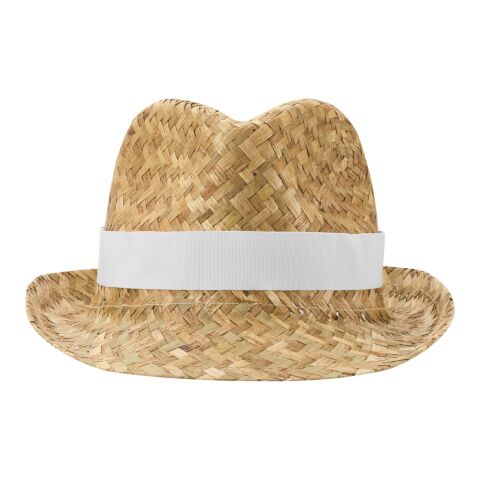 Chapeau de paille Pricus Blanc-Naturel | sans marquage | non disponible | non disponible | non disponible