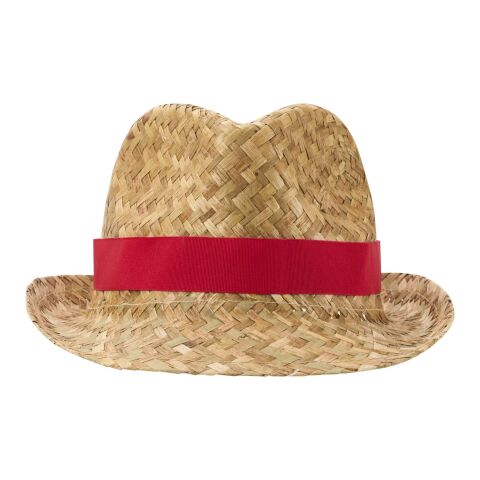 Chapeau de paille Pricus Rouge-Naturel | sans marquage | non disponible | non disponible | non disponible