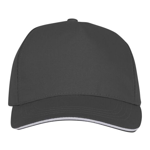 Casquette sandwich 5&nbsp;panneaux Ceto Gris storm