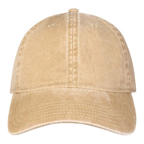 Casquette lavée à 6 panneaux Grafton Standard | Oatmeal | sans marquage | non disponible | non disponible | non disponible
