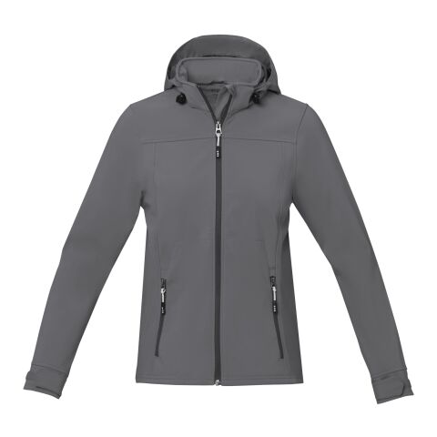 Veste softshell femme Langley Standard | Gris acier | L | sans marquage | non disponible | non disponible | non disponible