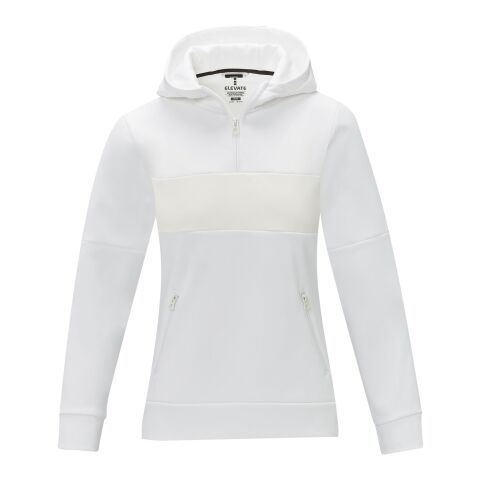 Sweat à capuche anorak à demi zip Sayan pour femme Standard | blanc | XL | sans marquage | non disponible | non disponible | non disponible