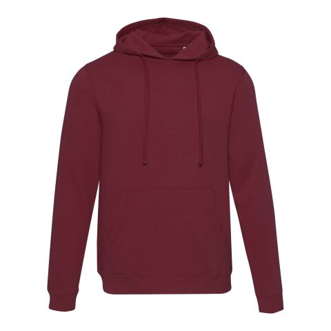 Sweat à capuche unisexe Spinel Bordeaux profond | XS