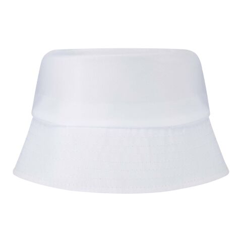 Chapeau de soleil en polyester Solaris de 130&nbsp;g/m2 Standard | Blanc | sans marquage | non disponible | non disponible | non disponible