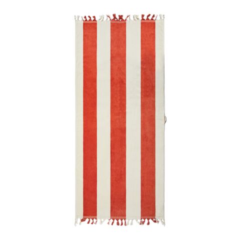 VINGA Drap de bain Valmer rouge-blanc | sans marquage | non disponible | non disponible | non disponible