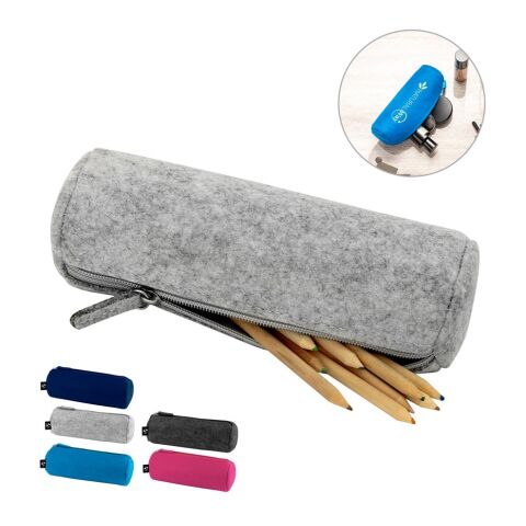 FELPY. Trousse polyvalente en feutrine recyclée (100% rPET) Rose | sans marquage