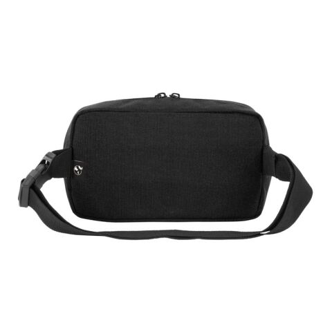 MYKONOS. Sac type &quot;banane&quot; en polyester recyclé 600D et doublure en polyester recyclé 210D Noir | sans marquage