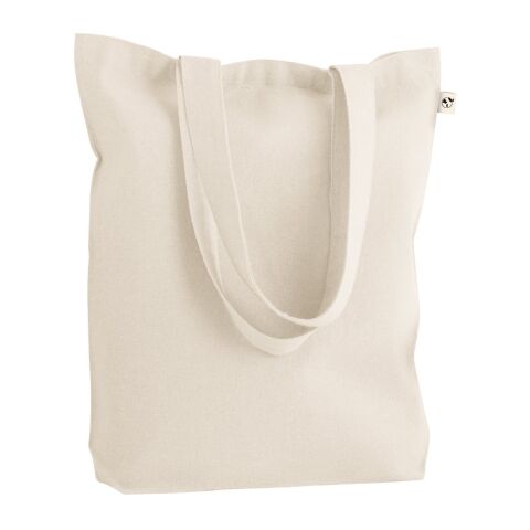HARBOR. Sac en coton recyclé (70%) et polyester (30% rPET) (280 g/m²) Beige | sans marquage