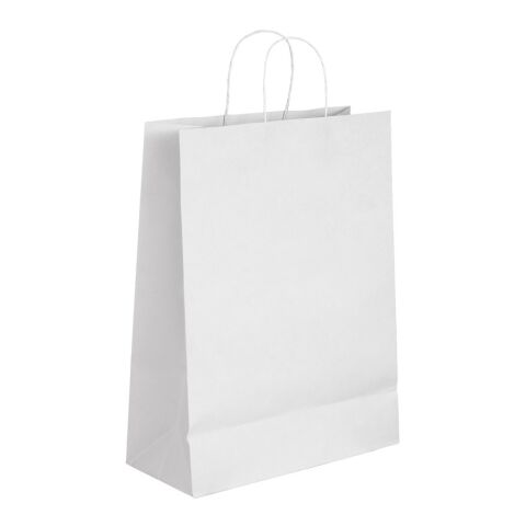 CABAZON. Sac en papier kraft (90 g/m²) Blanc | sans marquage
