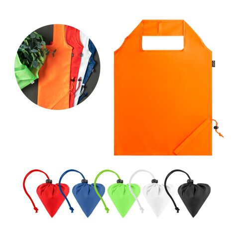 BEIRA. Sac pliable en 190T polyester recyclé (100% rPET) Noir | sans marquage