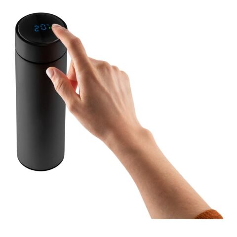ROSSI. Tasse de voyage 470mL en acier inox Noir | non disponible