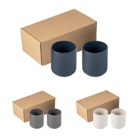 OWENS. Ensemble de tasses en céramique 280mL Blanc | sans marquage