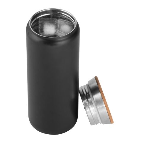 LAVINE 600. Thermos en acier inoxydable 600 ml Noir | sans marquage