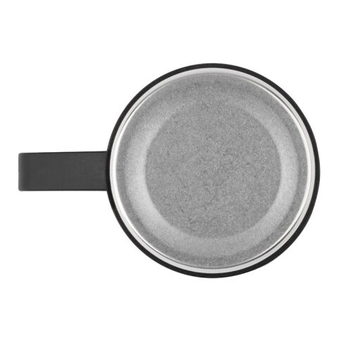 COMANECI. Bouteille en acier inoxydable à double paroi (90 % recyclé) avec finition mate 490 mL Noir | Sérigraphie 1 couleur