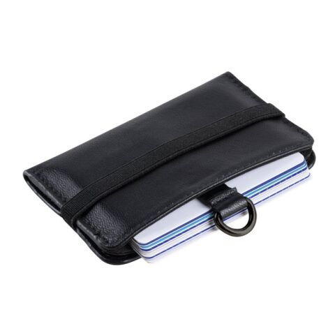 ORVYN. Portefeuille à blocage RFID pour 10 cartes Noir | sans marquage