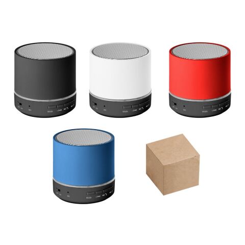 RE-PEREY. Haut-parleur portable 3W avec 4h30m d&#039;autonomie sur ABS recyclé (100 % rABS) Noir | sans marquage