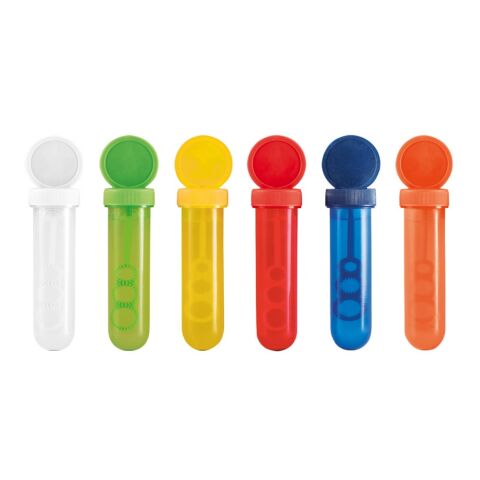 BUBBLY. Tube de bulles de savon en PP Bleu | sans marquage