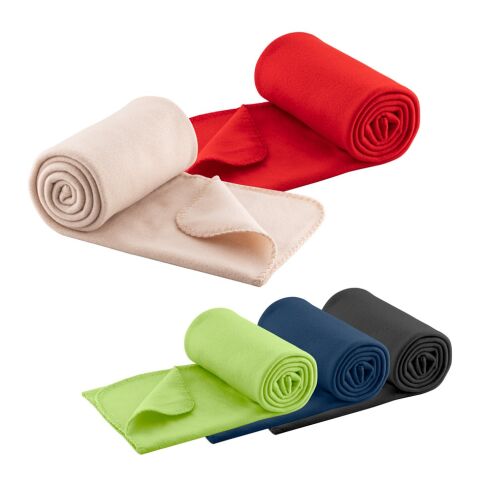 SULENA. Couverture polaire (180 g/m²) Noir | sans marquage