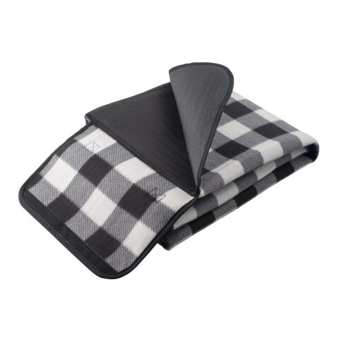 RILEY II. Couverture pique-nique faite en EPE (180 g/m²) Noir | sans marquage